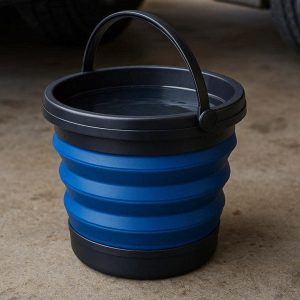Heavy Duty Collapsible Bucket For Car Washing And Garage Cleaning