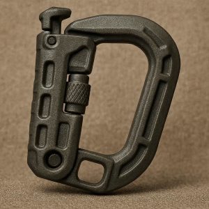 Heavy Duty Mini Carabiner Clip for Tactical Gear and Outdoor Survival