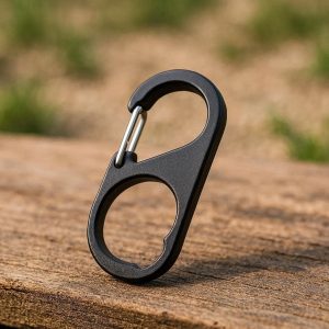 Mini Carabiner Clip with Bottle Opener for Outdoor Camping and Parties